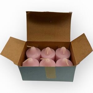 Partylite V06272 Strawberry‎ Rhubarb Votive Candles, Bell Top, New in Box